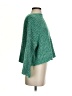 Sincerely Jules Tweed Green Cardigan Size S - photo 4