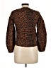Ganni Brown Long Sleeve Blouse Size 32 waist - photo 2