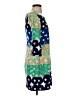 Old Navy 100% Polyester Print Green Casual Dress Size XS - photo 4