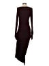 Max Studio Solid Burgundy Casual Dress Size S - photo 2