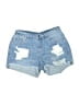 Unbranded 100% Cotton Blue Denim Shorts Size L - photo 1