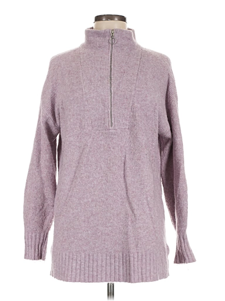 Pre-owned Lou & Grey Pullover Sweater In Purple