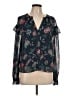 Derek Lam 100% Polyester Black Long Sleeve Blouse Size L - photo 1