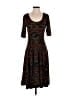 Lularoe Paisley Black Cocktail Dress Size M - photo 1