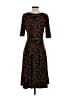 Lularoe Paisley Black Cocktail Dress Size M - photo 2