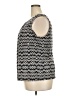 Calvin Klein Graphic Blue Silver Sleeveless Blouse Size 2X - photo 5