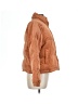 Love Tree Solid Brown Faux Fur Jacket Size L - photo 4