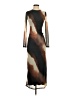 Assorted Brands 100% Polyester Tie-dye Brown Casual Dress Size S - photo 1