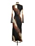 Assorted Brands 100% Polyester Tie-dye Brown Casual Dress Size S - photo 2