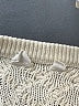 Unbranded 100% Cotton Ivory Pullover Sweater Size 10 - 11 - photo 3