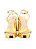 Assorted Brands Metallic Gold Sandals Size 6 1/2 - photo 2