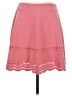 Ann Taylor LOFT Solid Pink Casual Skirt Size 6 - photo 1