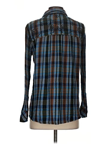 Free People Long Sleeve Button-Down Shirt (view 2)