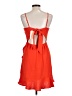 Monteau 100% Polyester Orange Cocktail Dress Size L - photo 2