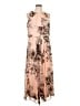 Coldwater Creek 100% Polyester Print Tan Casual Dress Size 10 (petite) - photo 1