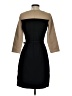 Talbots Color Block Black Casual Dress Size 2 - photo 2