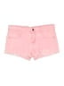 Forever 21 Hearts Pink Denim Shorts Size 28 waist - photo 1
