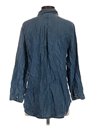 Hester & Orchard 3/4 Sleeve Button-Down Shirt (view 2)