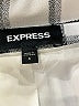 Express Checkered-gingham Ivory Blazer Size 6 - photo 6