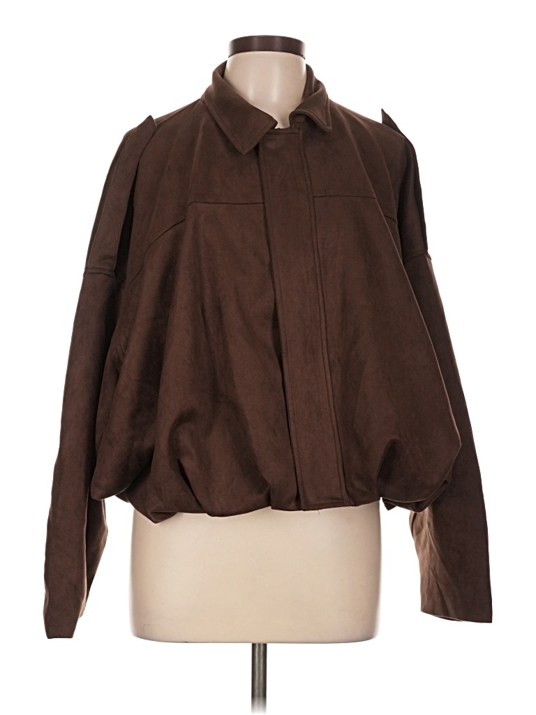 Pre-owned Unbranded Jacket In Brown