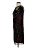 Unbranded 100% Polyester Burgundy Cocktail Dress Size S - photo 5