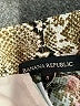 Banana Republic 100% Polyester Animal Print Silver Casual Pants Size S - photo 8