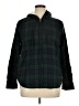 L.L.Bean Plaid Green Fleece Size L - photo 1