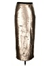 Cinq à Sept Metallic Silver Formal Skirt Size S - photo 1