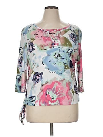 Thomas & Olivia 3/4 Sleeve Blouse (view 1)