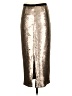 Cinq à Sept Metallic Silver Formal Skirt Size S - photo 2