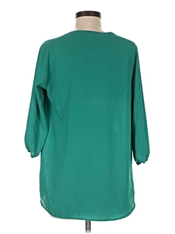 Whisper 3/4 Sleeve Blouse (view 2)