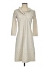 J. McLaughlin Chevron-herringbone Ivory Casual Dress Size S - photo 1