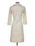 J. McLaughlin Chevron-herringbone Ivory Casual Dress Size S - photo 2