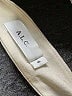 A.L.C. 100% Silk Ivory Long Sleeve Silk Top Size 8 - photo 7
