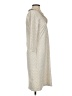 J. McLaughlin Chevron-herringbone Ivory Casual Dress Size S - photo 4