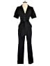 Versona Solid Black Jumpsuit Size 4 - photo 1