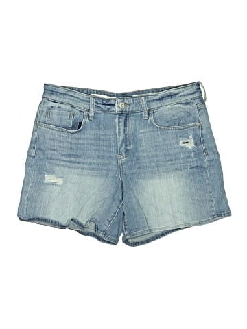 Pilcro and the Letterpress Denim Shorts (view 1)