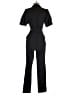 Versona Solid Black Jumpsuit Size 4 - photo 2