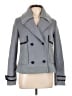 Emporio Armani Gray Blue Coat Size EU 44 / US 14 - photo 1