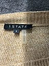 1.State Metallic Tan Pullover Sweater Size S - photo 7