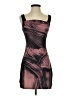 Cider Graphic Burgundy Cocktail Dress Size XXS - photo 1