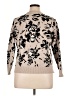Cynthia Rowley TJX Floral Tan Pullover Sweater Size 2X - photo 2