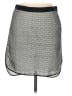Sandro 100% Cotton Chevron-herringbone Silver Casual Skirt Size Med (2) - photo 1
