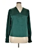 Shein Green Long Sleeve Blouse Size XL - photo 1