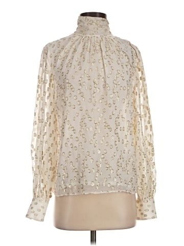 Brooks Brothers Long Sleeve Silk Top (view 1)