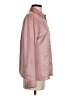 Express Outlet 100% Polyester Solid Pink Long Sleeve Blouse Size S - photo 4