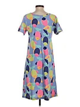 icantoo cotton dress Icantoo Dress Womens Large Green 100% Cotton Beach Cover Swim Casual