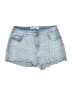 Levi's Blue Denim Shorts Size 14 - photo 1
