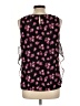 Ellen Tracy Black Sleeveless Blouse Size L - photo 2