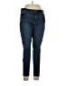 Democracy Solid Blue Jeans Size 16 - photo 1